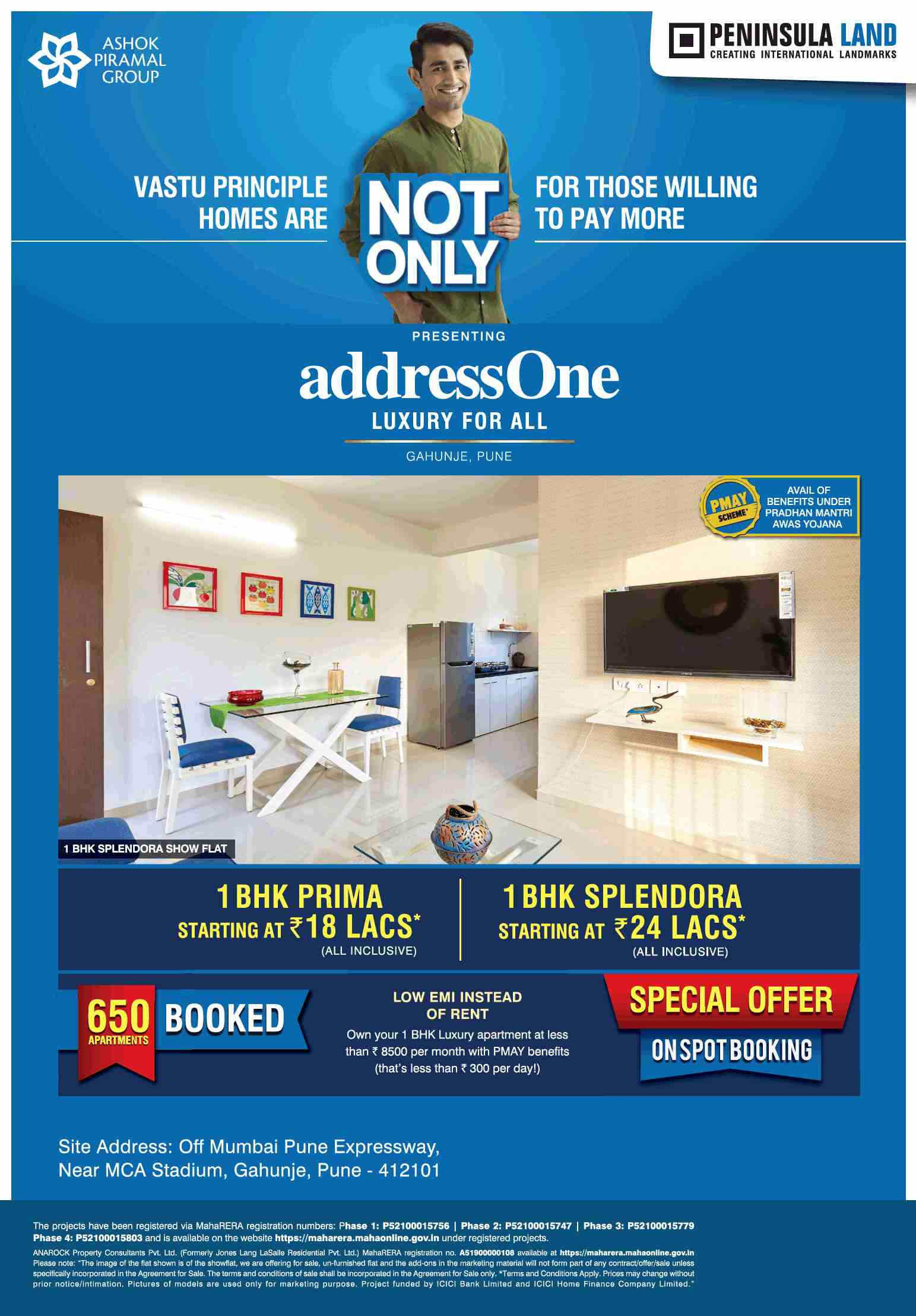 Avail Pradhan Mantri Awas Yojana benefits at Peninsula Address One in Pune Update